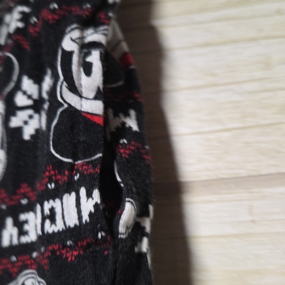 Mickey Mouse Black and White Pajama Pants - Picture 4 of 5